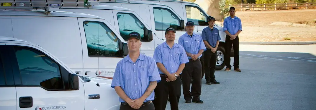KIC Refrigeration crew ready for Mini Split Repair jobs across Diamond Springs